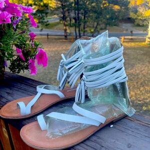 EUC Jeffery Campbell leather sandals